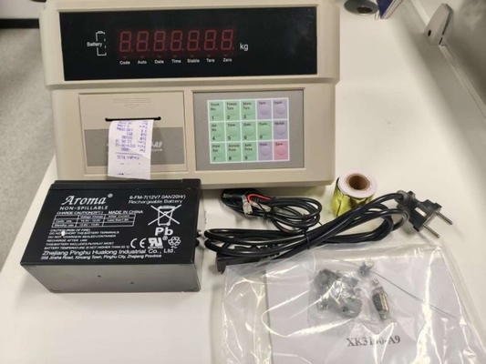 XK3190 شاخص وزن A9P برای ترازو کامیون با چاپگر داخلی
