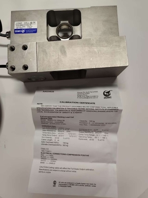 ZEMIC فولاد ضد زنگ BM6G سلول بار سنسور تک نقطه ای OIML Force Transducer برای ترازو بنک وزن الکترونیکی
