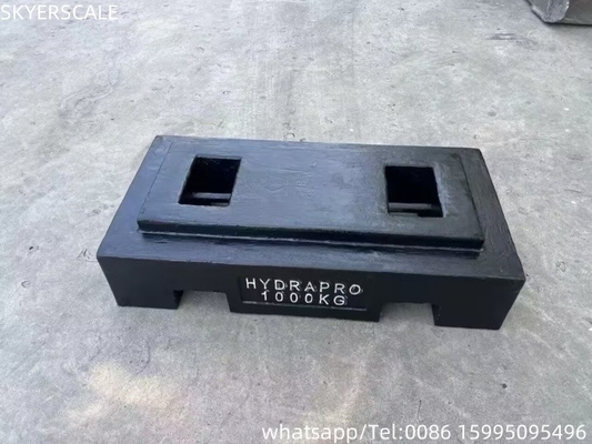 وزن آزمون 1000 کیلوگرم وزن ضد آهن ریخته شده وزن آزمون برای جرثقیل