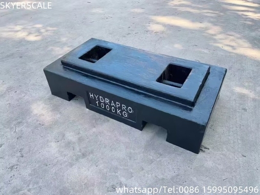 وزن آزمون 1000 کیلوگرم وزن ضد آهن ریخته شده وزن آزمون برای جرثقیل