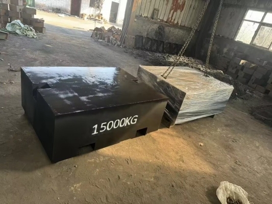 15000kg لوح فولاد ریخته شده توازن مقاوم در برابر خوردگی برای مقیاس بزرگ اندازه گیری و ابزار اندازه گیری
