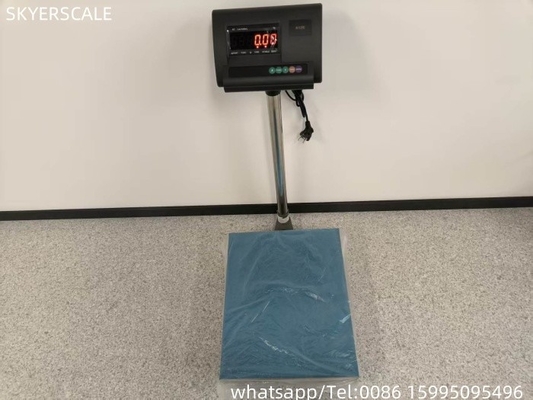 سنگ آهن کربن طبقه صنعتی پلتفرم مجموعه بنچ ترازو 500kg با فولاد ضد زنگ پوشش صفحه کارخانه صادرات مستقیم