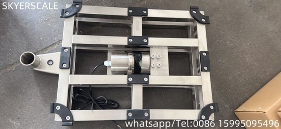 ترازو پلتفرم بنچ 304 از فولاد ضد زنگ 40x50cm-150kg