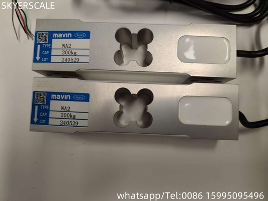 سلول های بارگذاری Mavin NA2 200 کیلوگرم برای مقیاس های پلت فرم 300x400mm 400x500mm