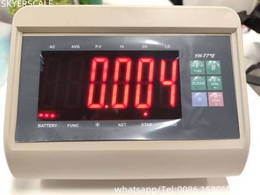 Xk3190 T7+E شاخص وزن با Rs232 کابل رابط YAOHUA YH-T7+E