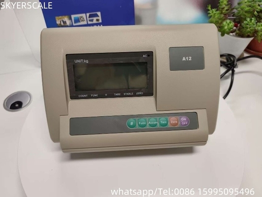 XK3190-A12 صفحه نمایش ال سی دی صنعتی ترازو وزن دیجیتال کف