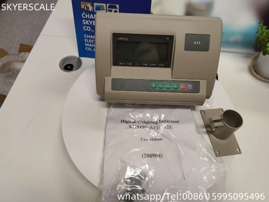 XK3190-A12 نشانگر ال سی دی وزن برای ترازو سیستم وزن دیجیتال