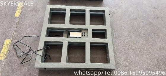 ترازو 800x800mm بنچ ایده آل برای کاربردهای صنعتی