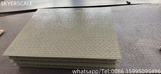ترازو صنعتی 1.2x2m با 3000 کیلوگرم بار نامی و صفحه نمایش LED / LCD