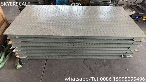 ترازو صنعتی 1.2x2m با 3000 کیلوگرم بار نامی و صفحه نمایش LED / LCD