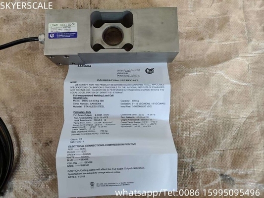 IP68 سلول بار ضد آب فولاد ضد زنگ BM6G 50kg 100kg 300kg 500kg سلول های وزن