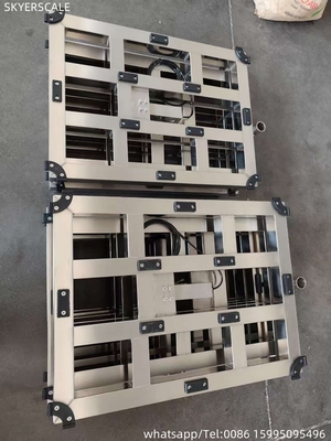 304 فولاد ضد زنگ 600x800mm مقیاس وزن الکترونیکی 500kg پلت فرم مقیاس بنچ