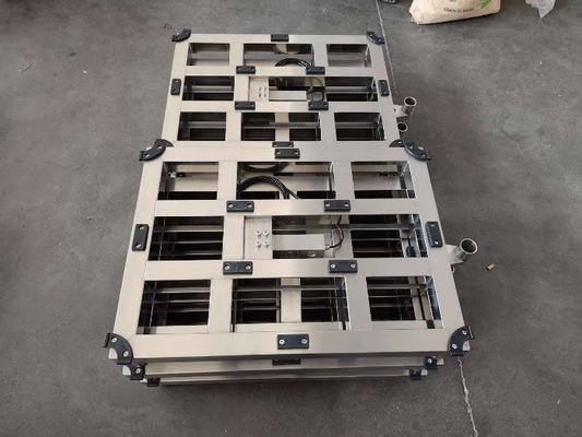 304 فولاد ضد زنگ 600x800mm مقیاس وزن الکترونیکی 500kg پلت فرم مقیاس بنچ