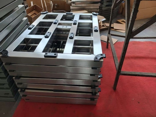600kg دقت بالا ضد آب بنچ وزن مقیاس فولاد ضد زنگ با LED شاخص