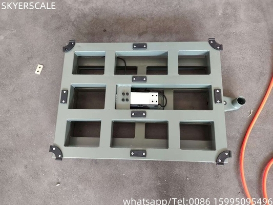 فولاد کربن دیجیتال 50x50xm 500kg مقیاس پلتفرم مقیاس بنچ با شاخص وزن A12E