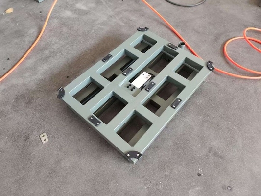 فولاد کربن دیجیتال 50x50xm 500kg مقیاس پلتفرم مقیاس بنچ با شاخص وزن A12E