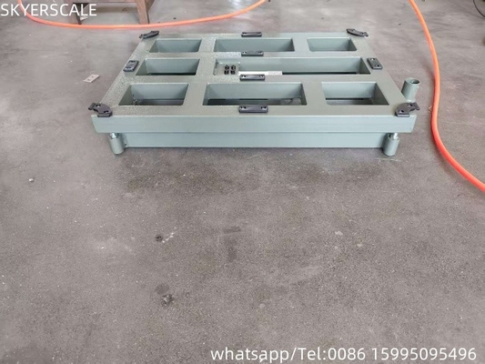 فولاد کربن دیجیتال 50x50xm 500kg مقیاس پلتفرم مقیاس بنچ با شاخص وزن A12E