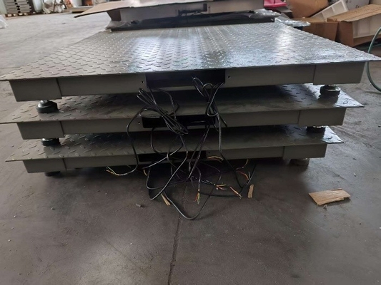 ترازو صنعتی فولاد کربن 1.4x1.4m 5t ترازو برقی کف