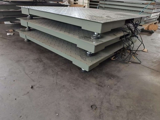 ترازو صنعتی فولاد کربن 1.4x1.4m 5t ترازو برقی کف