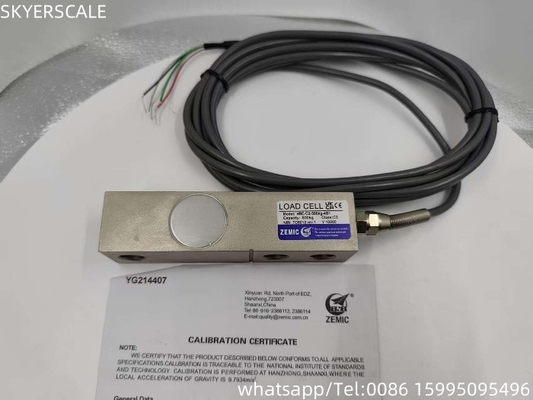 ZEMIC H8C 500kg ترازو کف کلاس C3 OIML سلول بار لیوان برش تایید شده