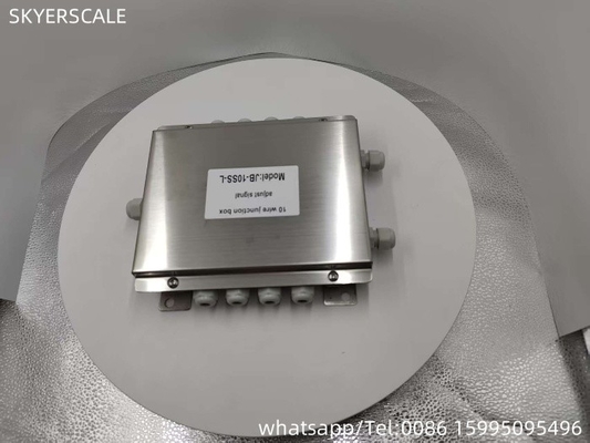 لوازم جانبی تراشه کامیون IP66 ضد آب فولاد ضد زنگ 10 سیم جعبه اتصال