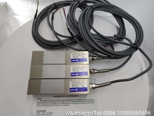 Zemic H8C 2t سلول بار سنجش سنگ تراش تک سر