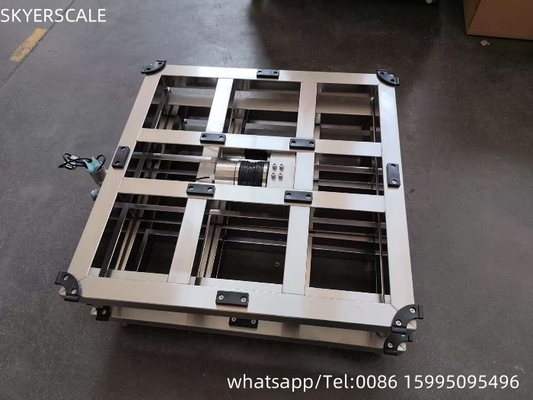 304 فولاد ضد زنگ 500x500mm 500kg قاب مقیاس بنچ دیجیتال با پلتفرم