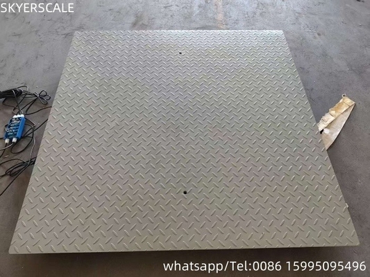 1.2x2m 3t تراز پایه های صنعتی فولاد کربن