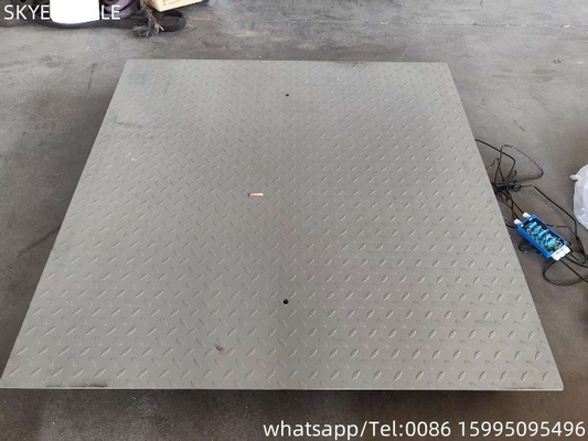 1.2x2m 3t تراز پایه های صنعتی فولاد کربن