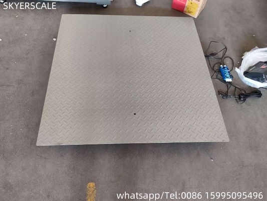 0.9x1.5m 2t مقیاس پلت فرم سنگ تراز الکترونیکی فولاد کربن سنگ تراز دیجیتال طبقه صنعتی