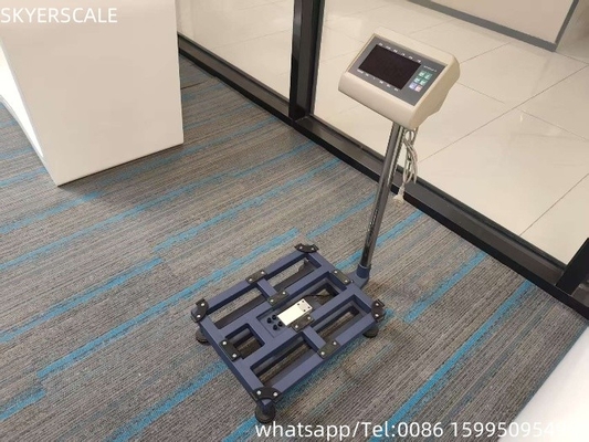 فولاد کربن دیجیتال 45x60cm 300kg مقیاس پلتفرم مقیاس بنچ با شاخص وزن T7 + E