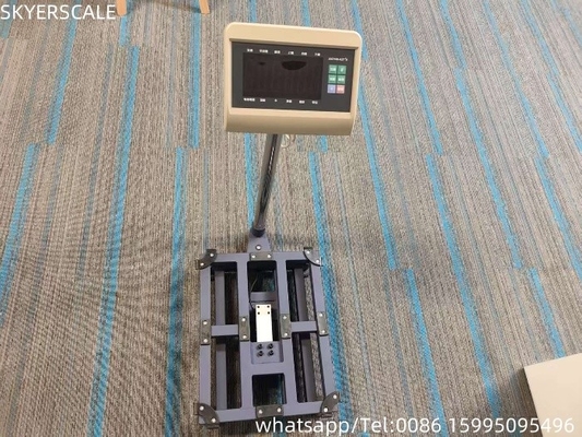 وزن صنعتی فولاد کربن 500 کیلوگرم ترازو بستر کف قابل حمل با صفحه نمایش XK3190-T7+E