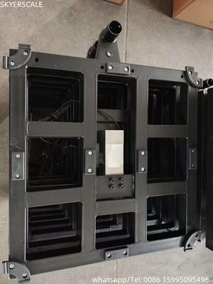 فولاد نرم 450x450mm 500kg وزن بنچ مقیاس با Zemic L6G 600kg سلول بار