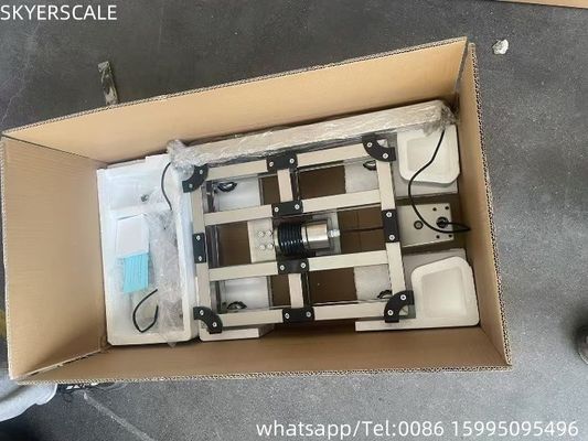500 کیلوگرم فولاد ضد زنگ 500x600 میلی متر مقیاس پلت فرم ترازو دیجیتال بنچ ترازو