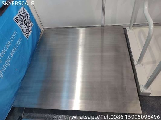 توليد سنگين الکترونيک 304 تمام استيل فولاد نطفه سطح مقیاس 1.2x1.2m 3 تن