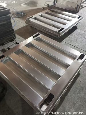 توليد سنگين الکترونيک 304 تمام استيل فولاد نطفه سطح مقیاس 1.2x1.2m 3 تن