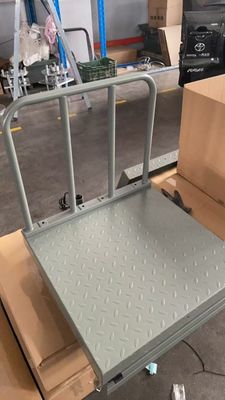 ترازو وزن پلت فرم سنگین ترازو وزن دیجیتال الکترونیکی 500x500mm 300Kg با backrail