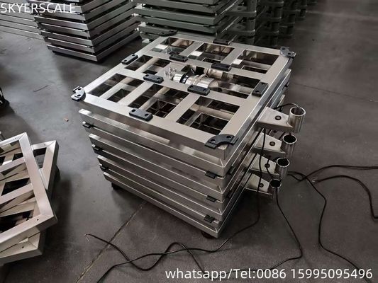 304 استیل ضد زنگ ترازو 600 * 800 میلی متر 300 کیلوگرم ترازو سیستم ضد آب ترازو