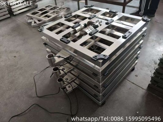 دقت بالا 60 X 80 سانتي متر ترازو بنچ فولاد ضدآب 500 کيلوگرم