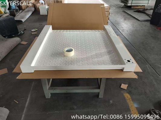 تراز دیجیتال الکترونیکی 3 تن با صفحه نمایش چرخ صندلی کف سنگین نوع A12