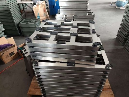 600x700mm 600kg بنچ الکترونیک پلت فرم دیجیتال مقیاس فولاد ضدآب