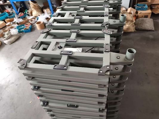 100 کیلوگرم 300x400 میلی متر بنچ خرده فروشی دیجیتالی الکترونیکی مقیاس پلت فرم فولاد کربن LED ZEMIC Load Cell OEM ODM سفارشی