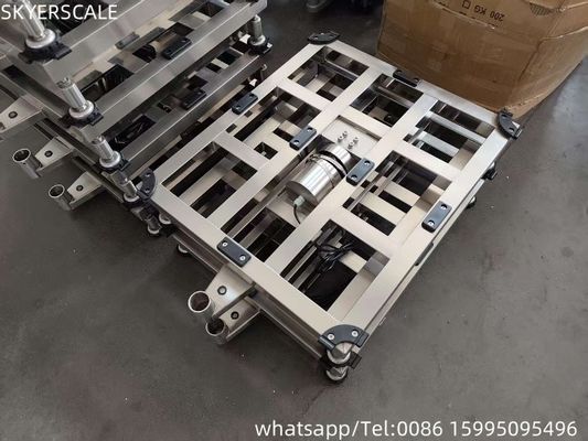 تراز دیجیتال پنبه ضد آب فولاد ضد زنگ 500x600mm 500kg وزن تراز چاپی LED شاخص الکترونیکی