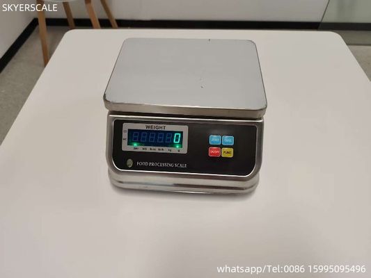 برقی IP68 سری D6 استیل ضد آب مقیاس وزن جدول بالا ترازو دیجیتال