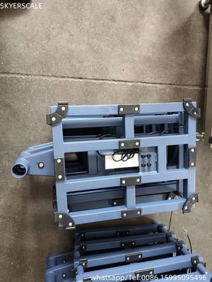 مقیاس پلت فرم بنچ الکترونیک 400x500mm حفاظت از بیش از حد از فولاد کربن 100kg 200kg 300kg