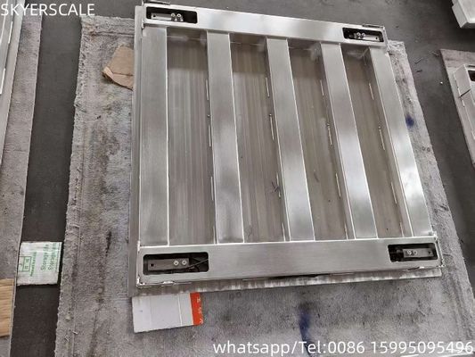304 استیل ضد زنگ ترازو الکترونیک 1mx1m ترازو کف 3 تن