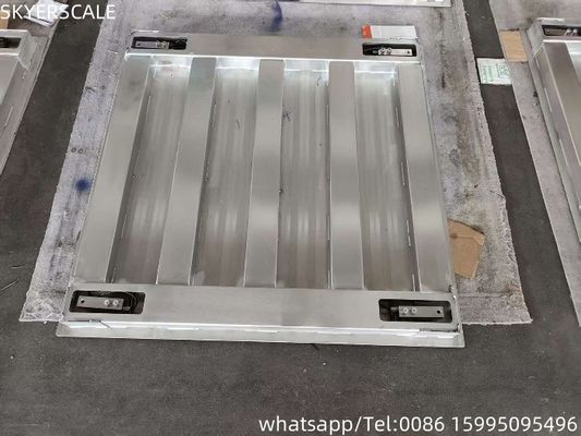 ترازو چرخ پلتفرم فولاد کربن ترازو پلتفرم الکترونیک دیجیتال 110V / 220V