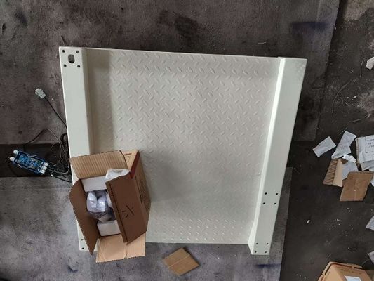 ترازو چرخ پلتفرم فولاد کربن ترازو پلتفرم الکترونیک دیجیتال 110V / 220V