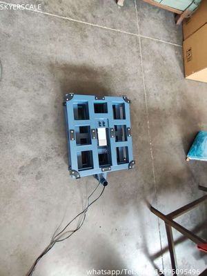 300kg الکترونیک دیجیتال خرده فروشی بنچ مقیاس پلی فرم فولاد کربن LED ZEMIC Load Cell OEM ODM سفارشی