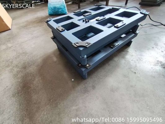 300kg الکترونیک دیجیتال خرده فروشی بنچ مقیاس پلی فرم فولاد کربن LED ZEMIC Load Cell OEM ODM سفارشی